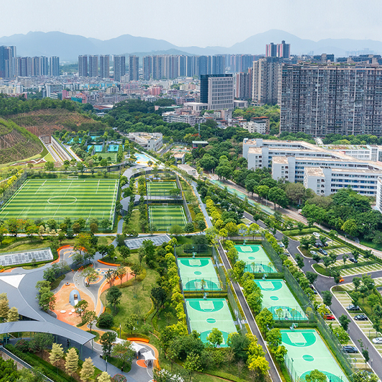 地铁16号线龙城公园停车场上盖及周边区域景观恢复工程园建及绿化工程